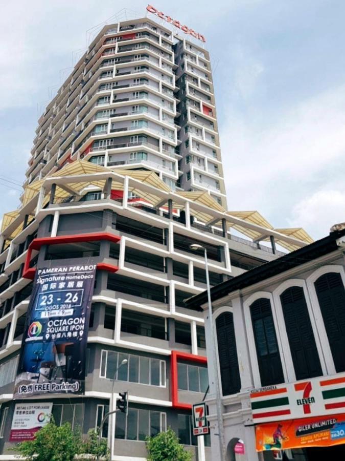 Ipoh City Modern Homestay Octagon 5-7 Pax Apartment Suite Free Parking By City Home Empire Zewnętrze zdjęcie